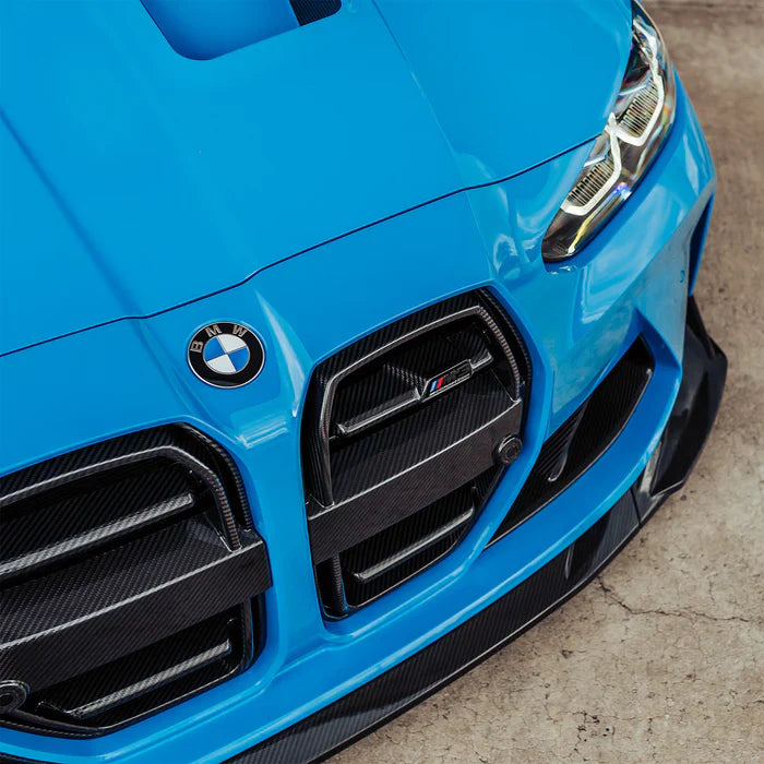 SooQoo BMW M3/M4 SQ Aero Front Grille In Gloss Pre Preg Carbon Fibre (G80/G81/G82/G83)