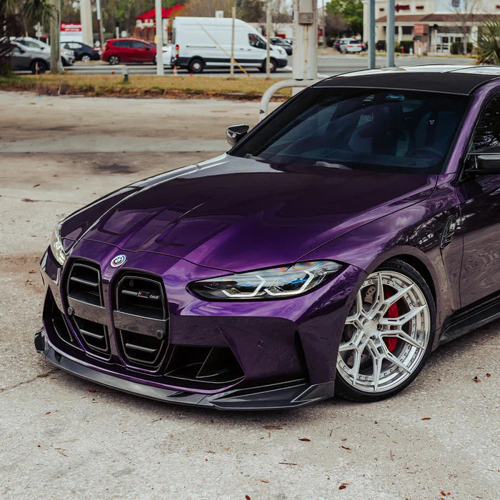 SooQoo BMW M3/M4 SQ Aero Front Grille In Gloss Pre Preg Carbon Fibre (G80/G81/G82/G83)