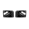 SooQoo BMW G87 M2 Twin Fin Front Ducts In Gloss Carbon Fibre