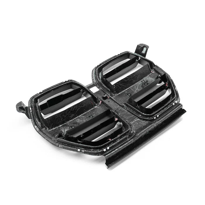 SooQoo BMW M3/M4 SQ Aero Front Grille In Gloss Pre Preg Carbon Fibre (G80/G81/G82/G83)