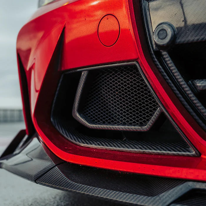 SooQoo BMW G80 M3 G82 M4 Front Ducts In Gloss Carbon Fibre