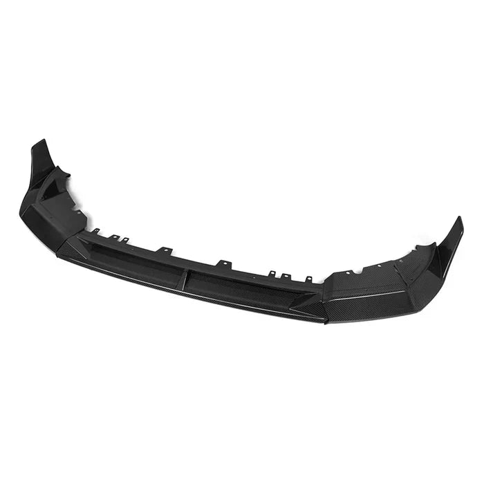 SooQoo BMW X3M F97 & X4M F98 LCI SQ-B Front Splitter In Gloss Pre Preg Carbon Fibre (Facelift 2022+)