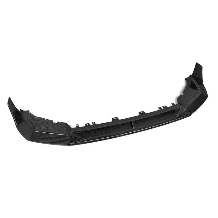 SooQoo BMW X3M F97 & X4M F98 LCI SQ-B Front Splitter In Gloss Pre Preg Carbon Fibre (Facelift 2022+)