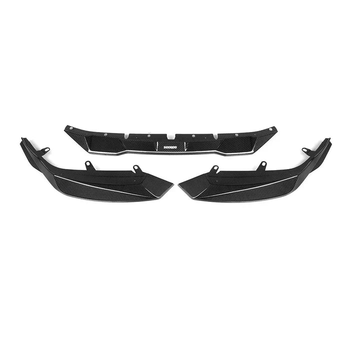 SooQoo BMW G87 M2 SQ-B Front Splitter In Gloss Carbon Fibre